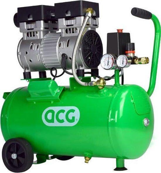 Compressor ACG 25 liter luchttank Compressors, Ophalen, 6 tot 10 bar, Nieuw, Minder dan 200 liter/min