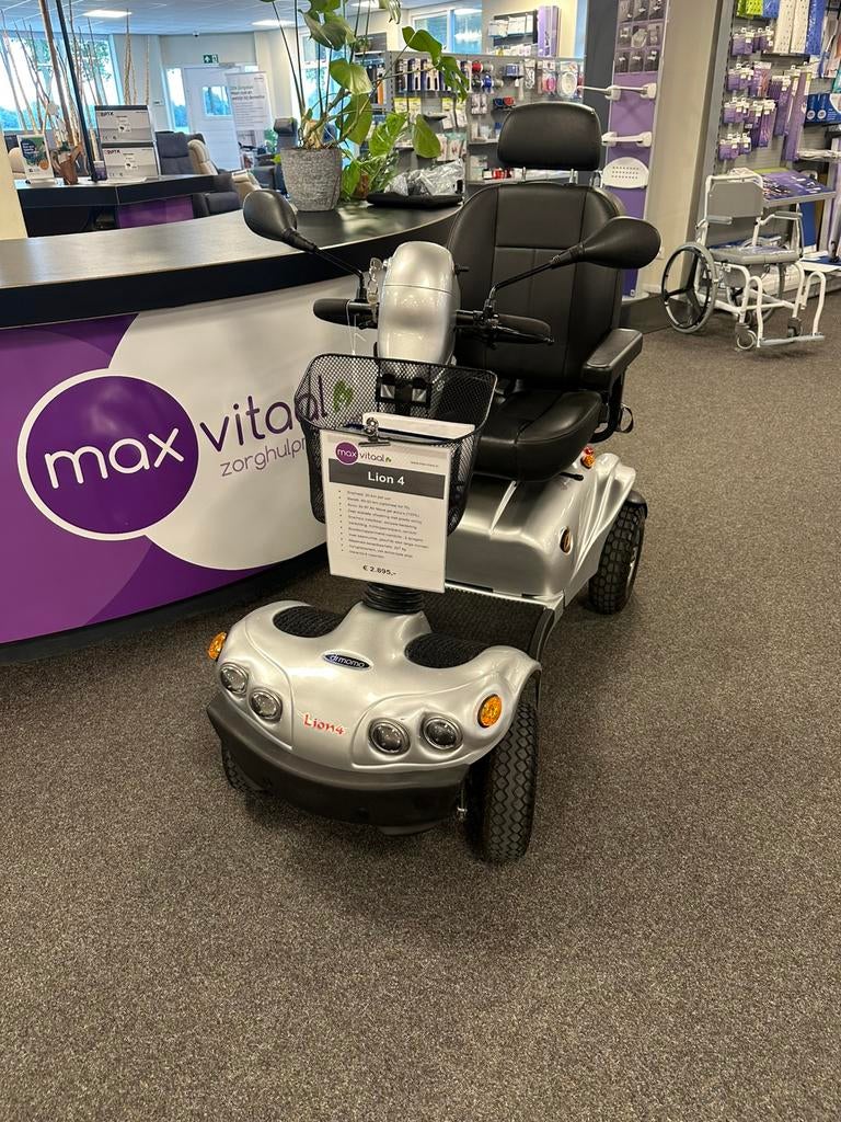 Mango Lion 4 snelle scootmobiel met 6 maanden garantie, Diversen, Brommobielen en Scootmobielen, Gebruikt, -, Verzenden, -
