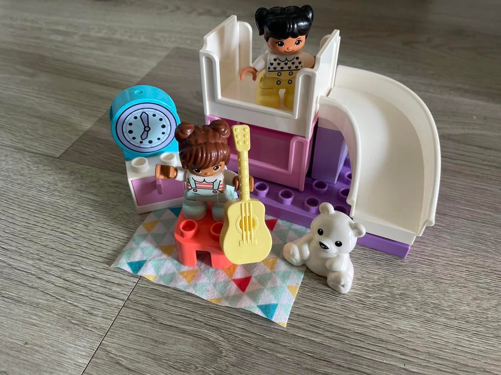 Lego duplo 10926 slaapkamer met glijbaan, Ophalen of Verzenden, Gebruikt, Duplo