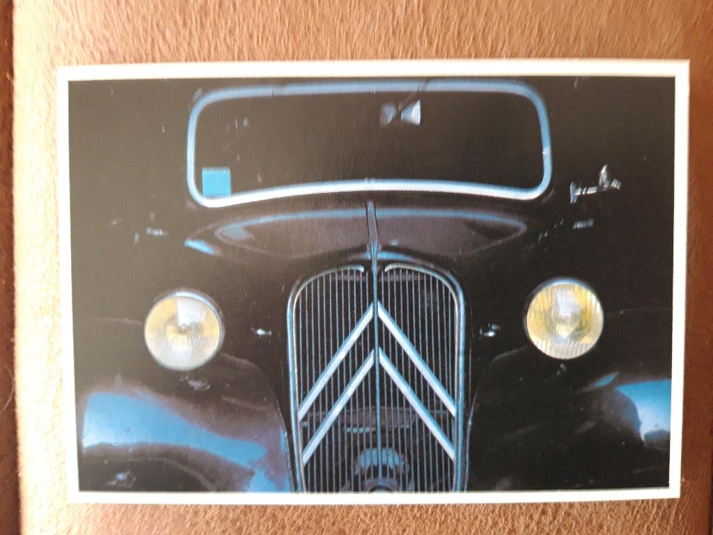 ansichtkaart Citroën Traction Avant, Ophalen of Verzenden, 1940 tot 1960, Ongelopen, Voertuig