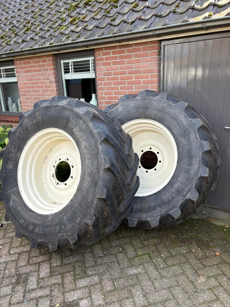 Mooie set michelin mach x bib 600/70/30, Ophalen of Verzenden