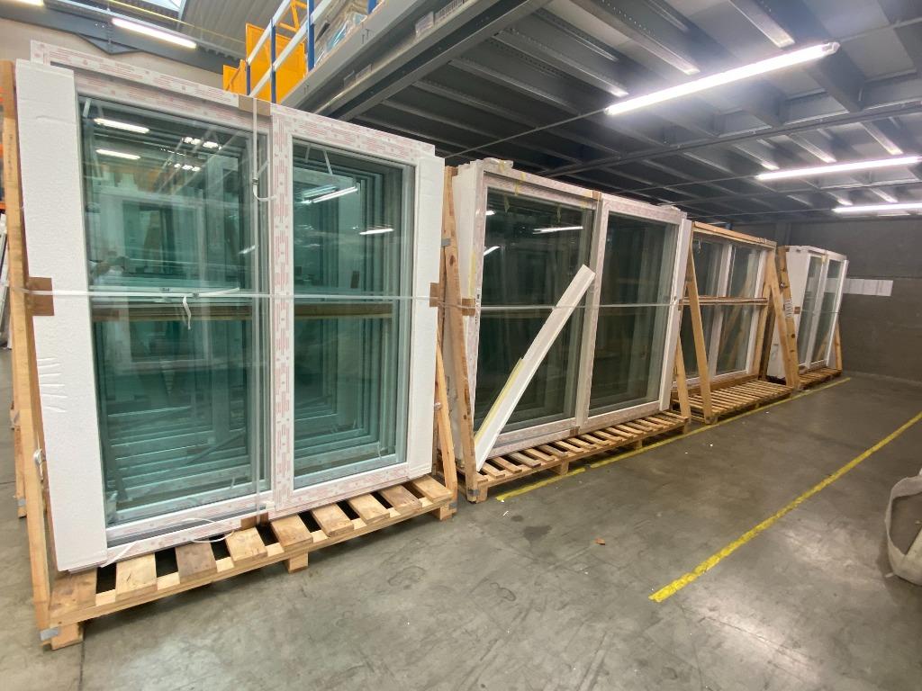 kozijnen, deuren, ramen, schuiframen, deur alles uit stock, Doe-het-zelf en Verbouw, Nieuw, Dubbelglas, Gevelraam of Ruit, 160 cm of meer