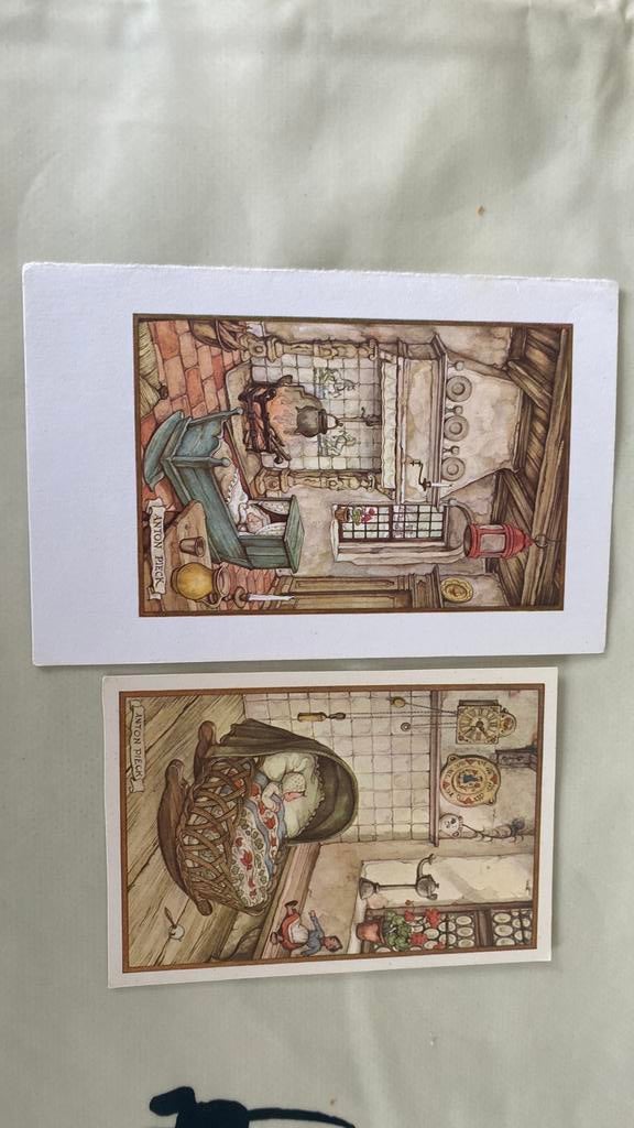 Anton Pieck geboortekaartjes, Ophalen of Verzenden, Overige typen