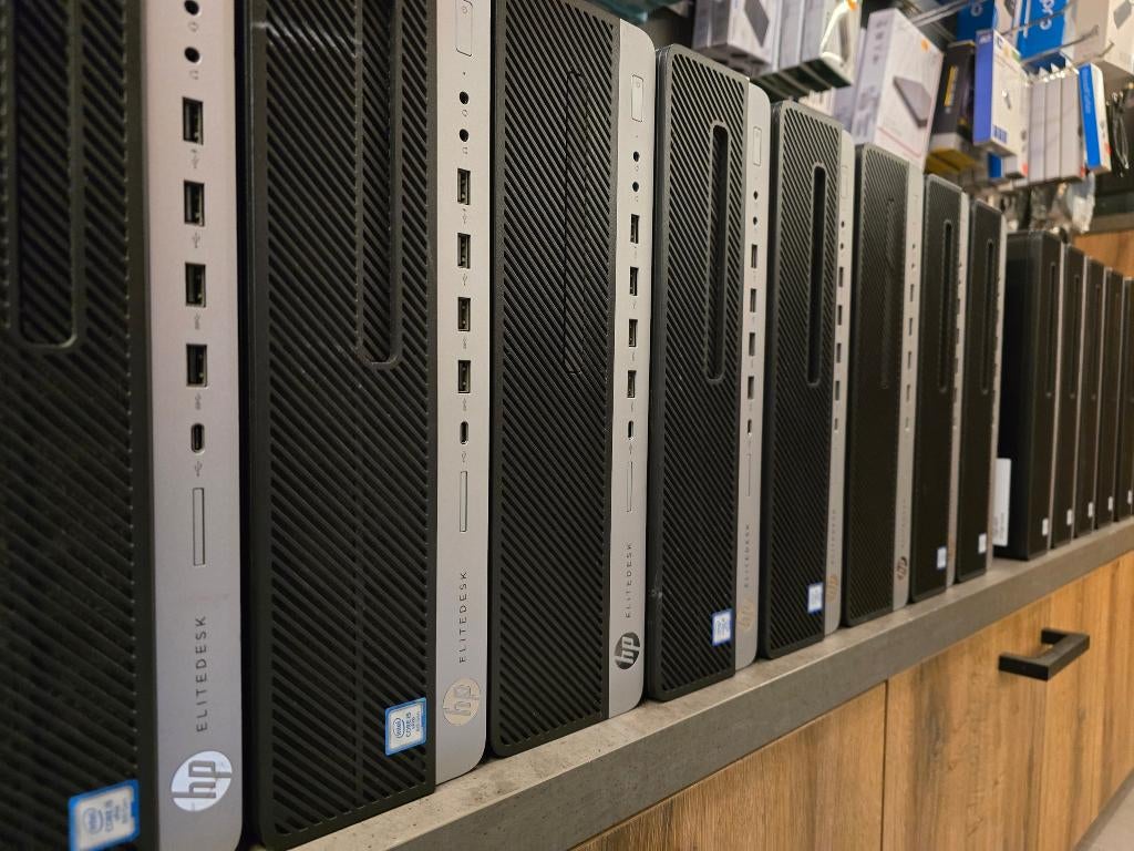 HP elitedesk 800 G3 -Intel i5 7500-8Gb DDR-256Gb Nvme-W11, Computers en Software, Desktop Pc's, 8 GB, Ccservice, Refurbished, Ophalen of Verzenden