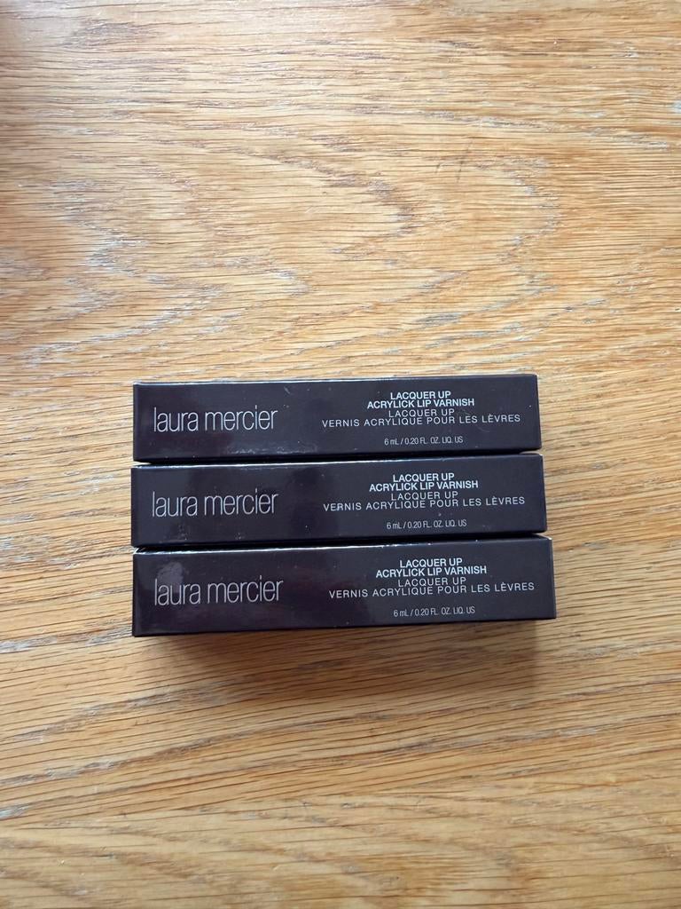 3x Laura Mercier Lip Glacé - Risqué, Sieraden, Tassen en Uiterlijk, Uiterlijk | Cosmetica en Make-up, Lippen, Nieuw, Ophalen of Verzenden