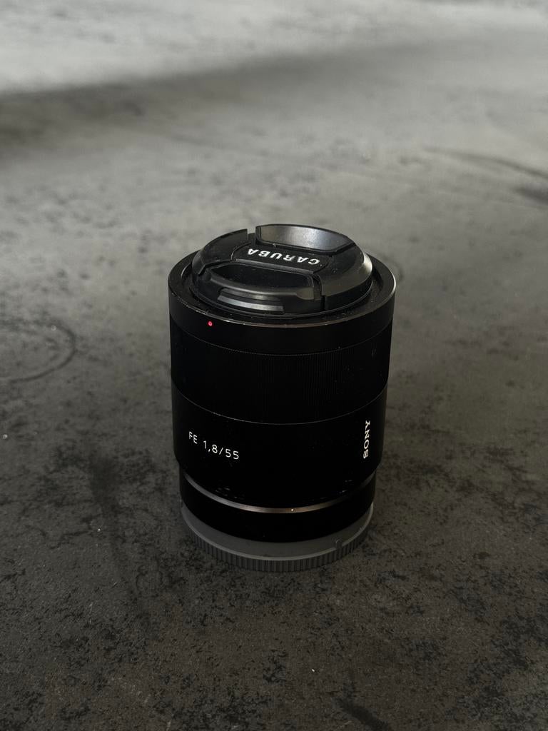Sony FE 55mm f/1.8 ZA Lens - Topstaat!, Ophalen of Verzenden, Zo goed als nieuw, Standaardlens
