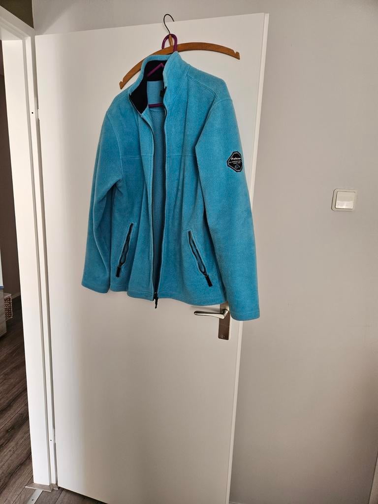 Vest Falcon fleece  maat L, Blauw, Falcon, Maat 42/44 (L), Ophalen of Verzenden