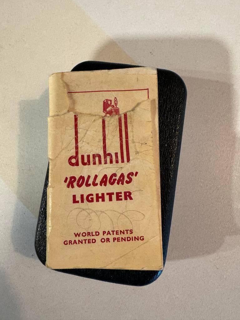 Dunhill Rollagas Aansteker met originele verpakking, Ophalen of Verzenden, Gebruikt, Aansteker