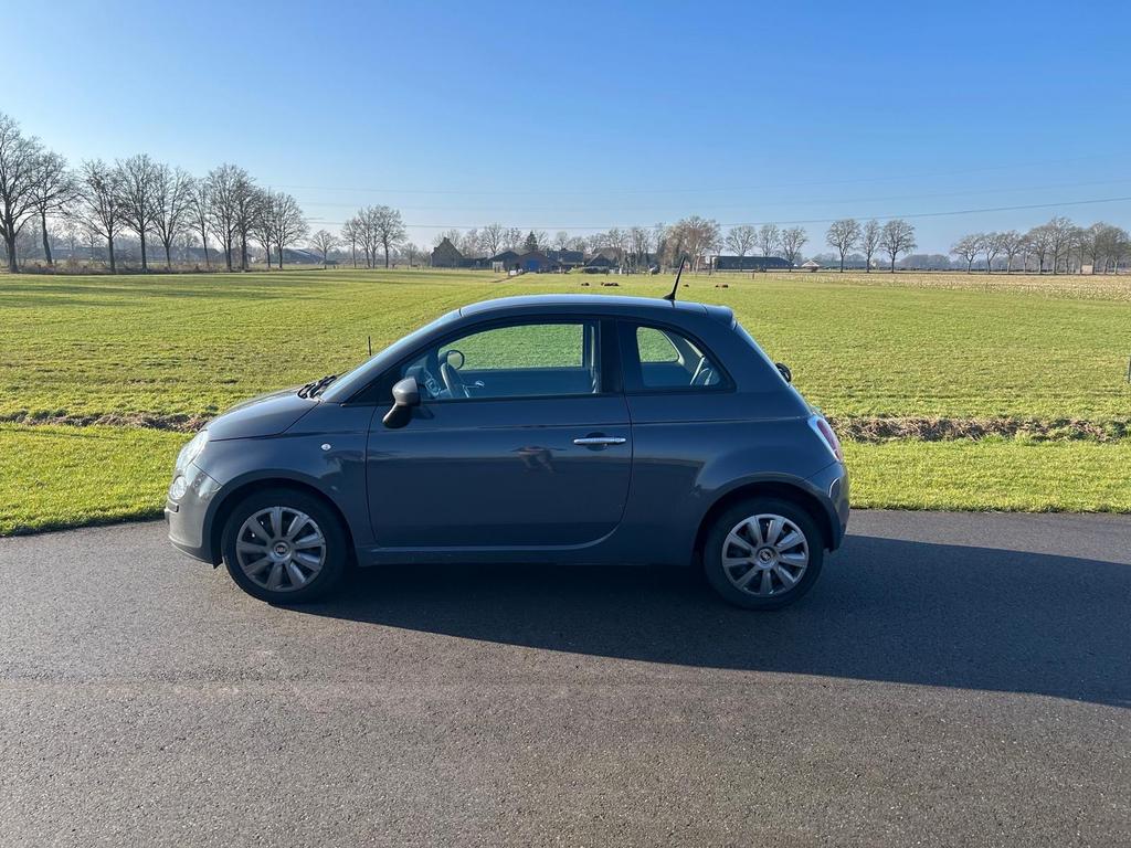 Fiat 500 0.9 Twinair C 2015 Grijs, Auto's, Voorwielaandrijving, Stof, 840 kg, Origineel Nederlands
