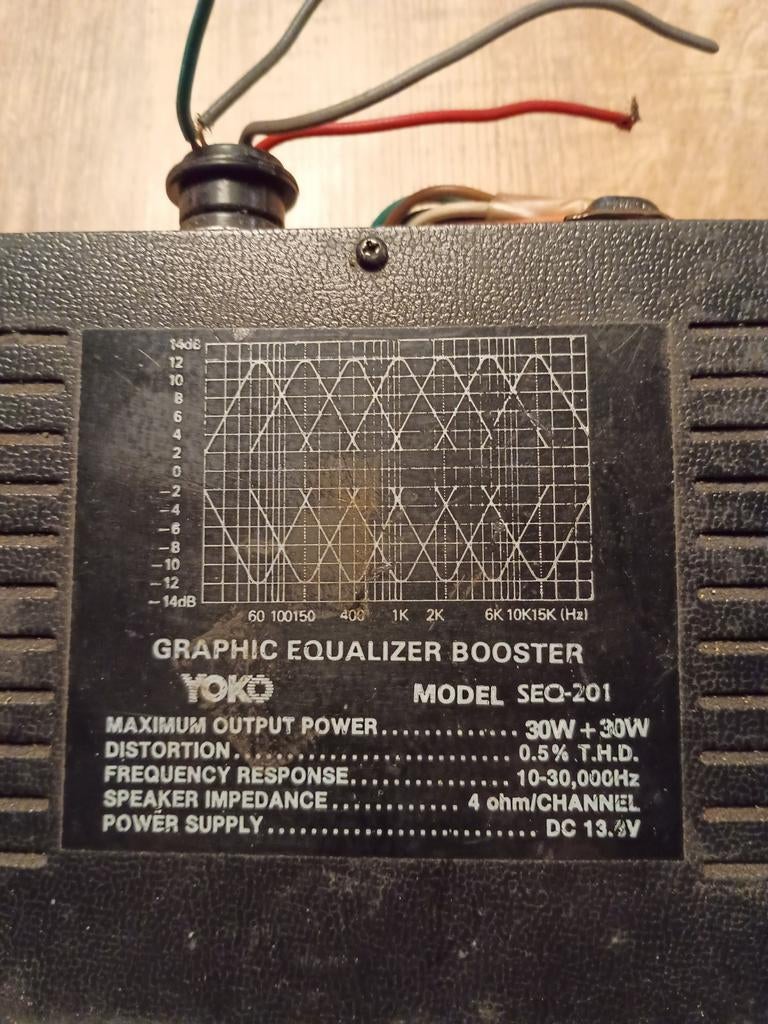 Equalizer yoko, Auto diversen, Autoradio's, Ophalen