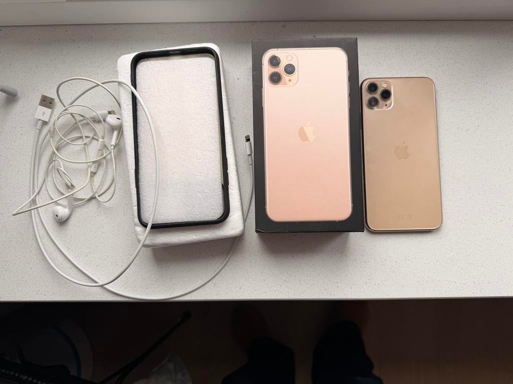 iPhone 11 Pro Max 256GB Goud - Goede Staat!, Telecommunicatie, Mobiele telefoons | Apple iPhone, Gebruikt, 256 GB, Zonder abonnement