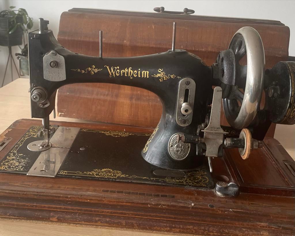 Antieke Wertheim Naaimachine ca. 1890, Antiek en Kunst, Antiek | Naaimachines, Ophalen