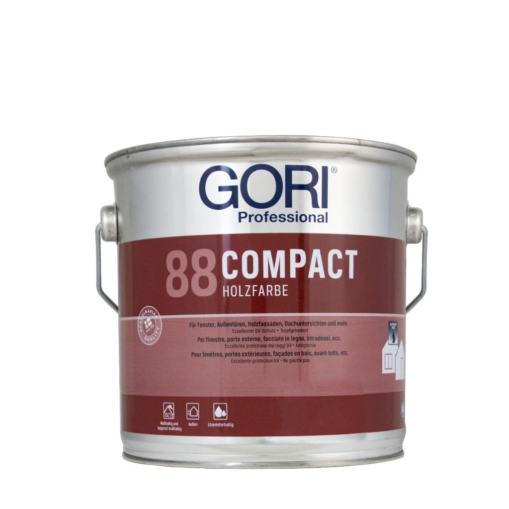 GORI 88 Compact POLAR WIT Halfglans schakelverf 2,5 liter, Wit, Ophalen of Verzenden, Verf, Feldstr 5a duisland