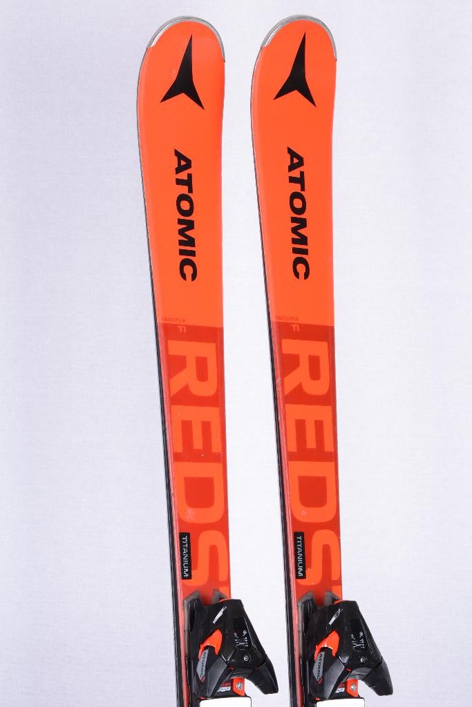 147 154 ski's ATOMIC REDSTER TI, power woodcore, 140 tot 160 cm, Gebruikt, Ophalen of Verzenden, Carve