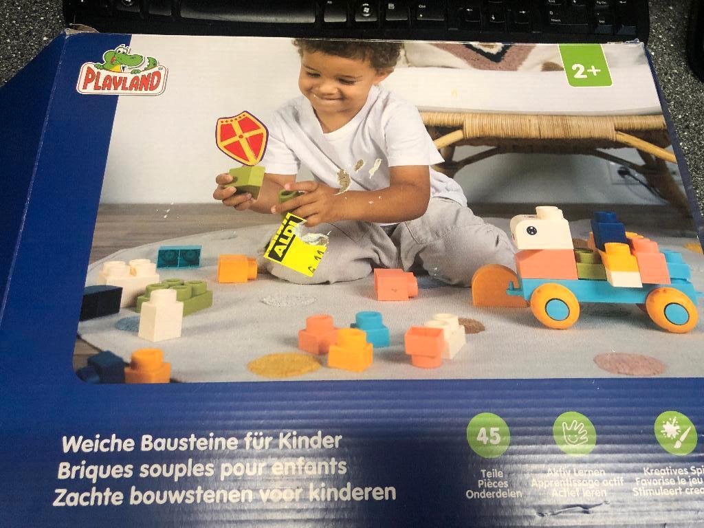 Playland ZACHTE bouwstenen zijn niet van hout IS NIET DUPLO, Ophalen of Verzenden, Gebruikt, Duplo