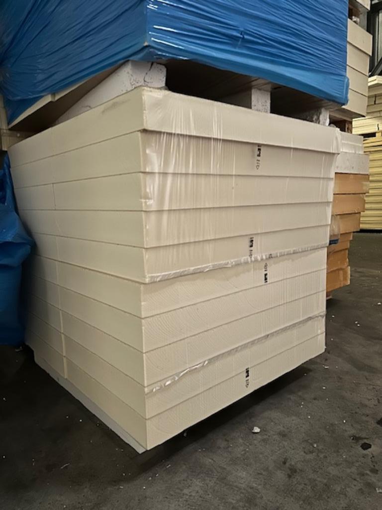 PIR isolatie 10cm 1,0 x 0,60m ACTIE!!!!!, Doe-het-zelf en Verbouw, Isolatie en Afdichting, Ophalen, Dakisolatie, Nieuw, Hardschuim (Pir)
