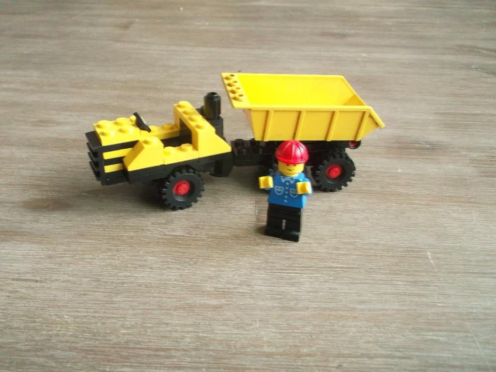 lego 6652 construction truck (1983), Kinderen en Baby's, Speelgoed | Duplo en Lego, Gebruikt, Lego, Complete set, Ophalen of Verzenden