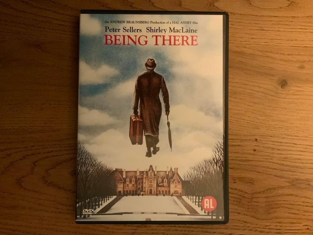 3). Being There - Peter Sellers, Shirley MacLaine., Alle leeftijden, Ophalen of Verzenden, Zo goed als nieuw, Drama