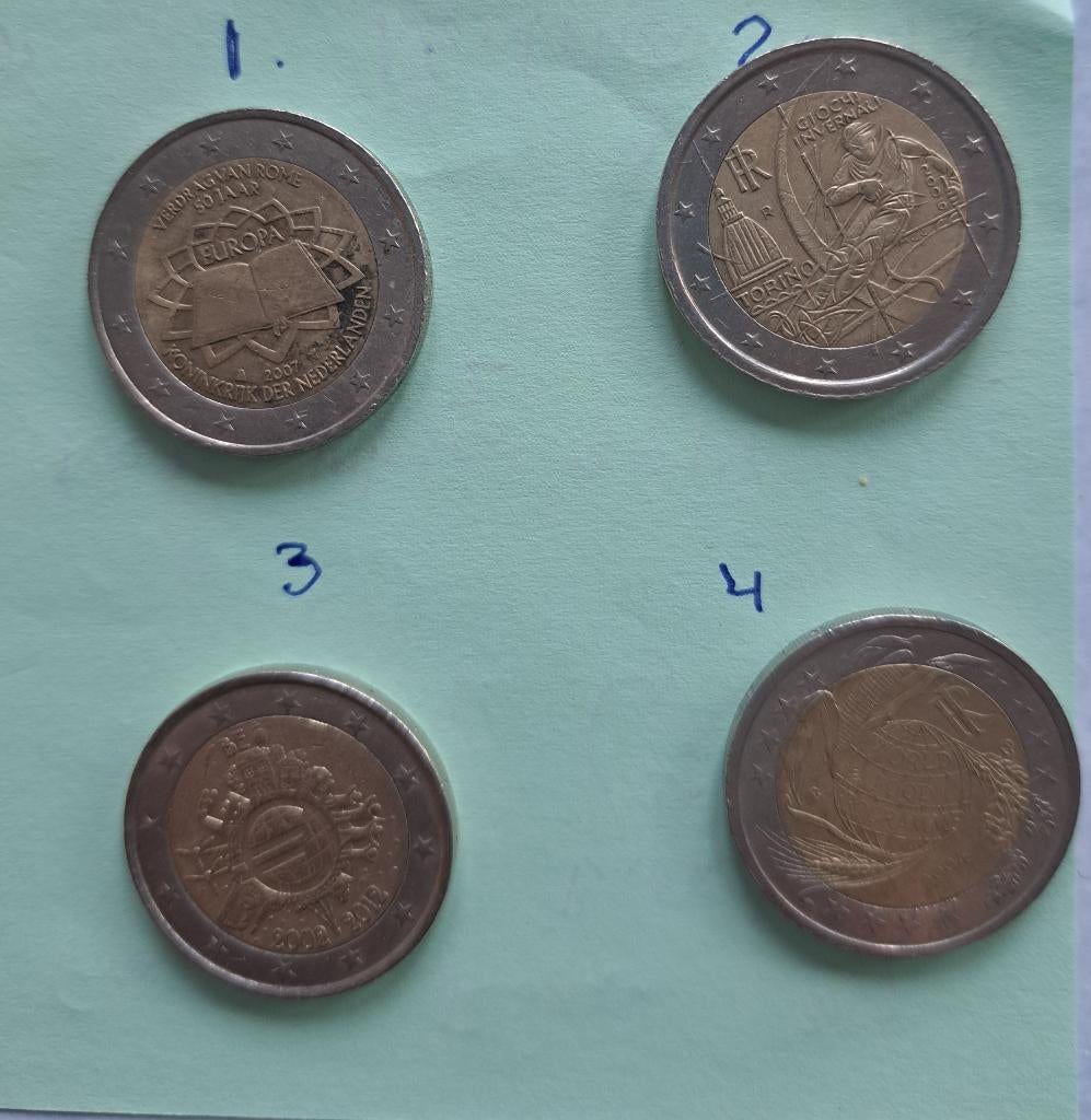 Bijzondere munten, Postzegels en Munten, Munten | Europa | Euromunten, Ophalen of Verzenden, 2 euro, Losse munt