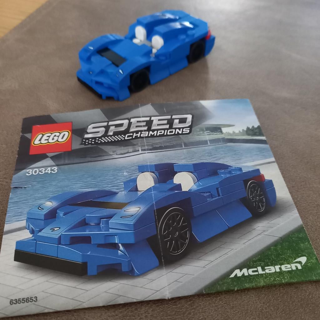 LEGO Speed Champions 30343 McLaren - Compleet & Gedemonteerd, Ophalen of Verzenden, Gebruikt, Complete set, Lego