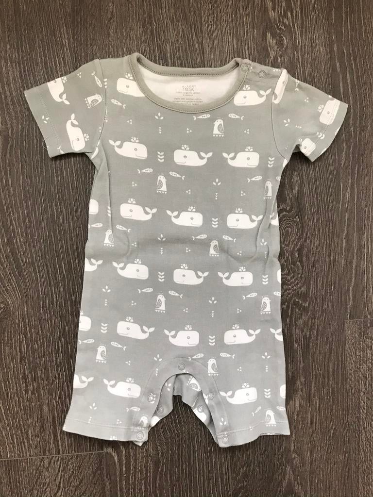 Unisex boxpakje / playsuit van Fresk 6 - 12 mnd mt 68 - 80, Kinderen en Baby's, Babykleding | Maat 80, Ophalen of Verzenden, Gebruikt