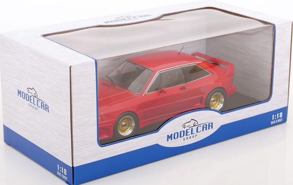 JSN MCG 1:18 Volkswagen Scirocco Rieger GTO rood 1980, Overige merken, MCG, -, Nieuw