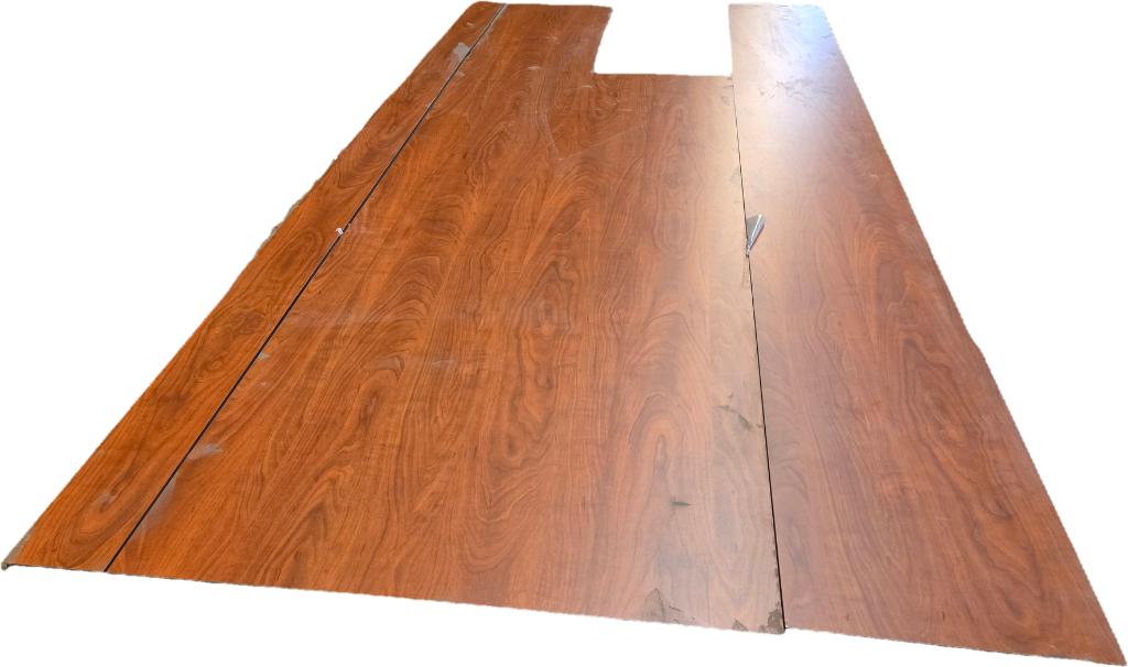 Notenkleurige Trespa-platen - nr: D96, Doe-het-zelf en Verbouw, Platen en Panelen, Ophalen