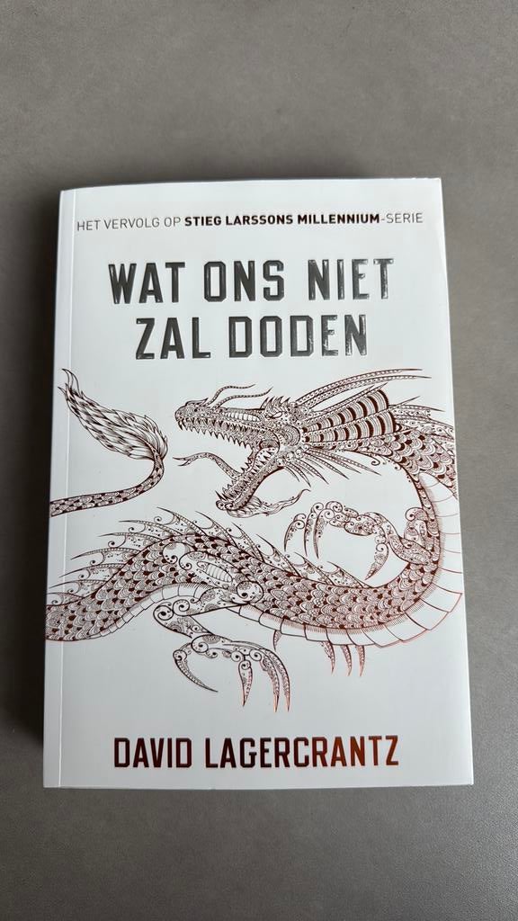 David Lagercrantz - Wat ons niet zal doden, Ophalen of Verzenden, Zo goed als nieuw, David Lagercrantz