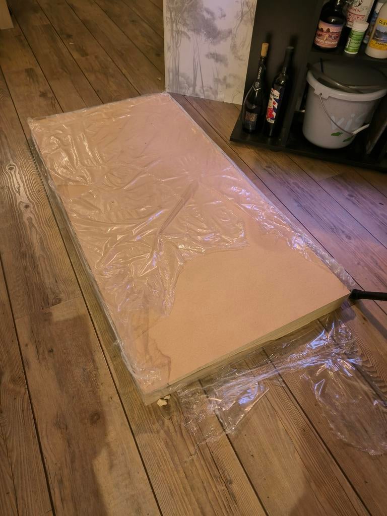Thermofelt ondervloer 7 platen. Dikte 1 cm., Overige materialen, 30 cm of meer, 50 tot 150 cm, Overige typen