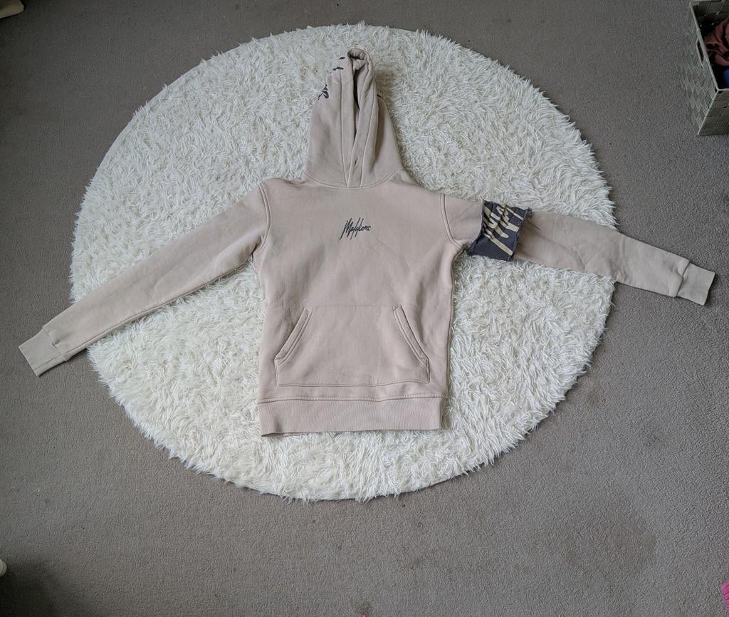 Malelions trui maat xxs Hoodie trui Capuchon, Malelions, Ophalen of Verzenden, Zo goed als nieuw, Grijs