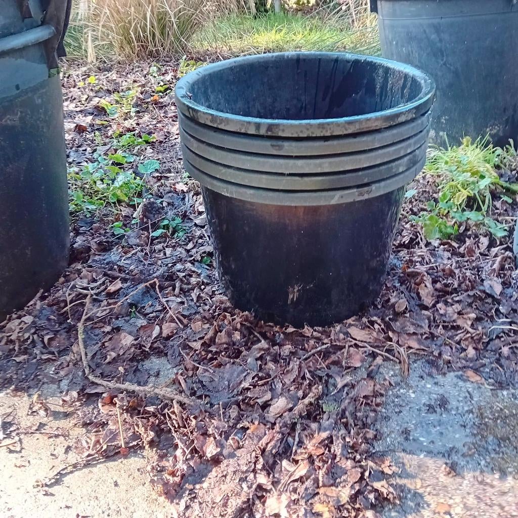 plantcontainers, Tuin en Terras, Ophalen, Kunststof, Gebruikt, 40 cm of meer