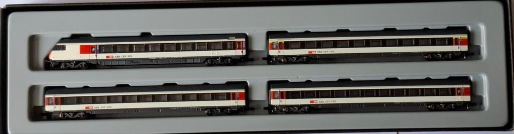 Marklin Z 87456 SBB Set Zwitserse sneltreinrijtuigen NIEUW., Gelijkstroom, Ophalen of Verzenden, Analoog, Märklin