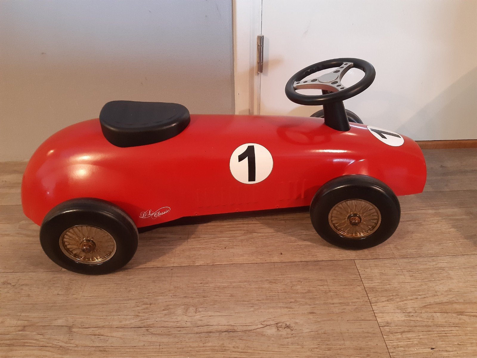 Vintage loopauto ijzer oud., Ophalen of Verzenden, Gebruikt