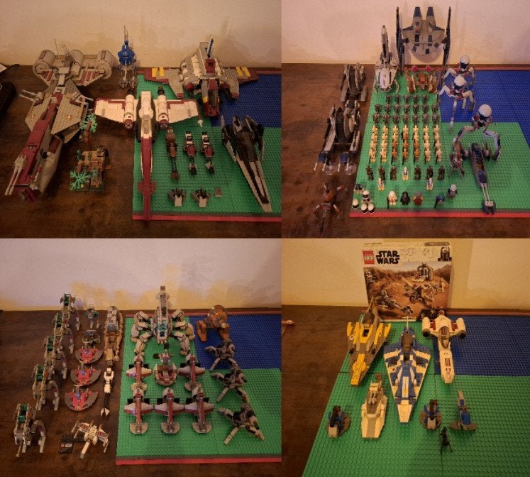 Grote lego Star Wars verzameling (zie foto's), Gebruikt, Star Wars, Lego, Ophalen of Verzenden