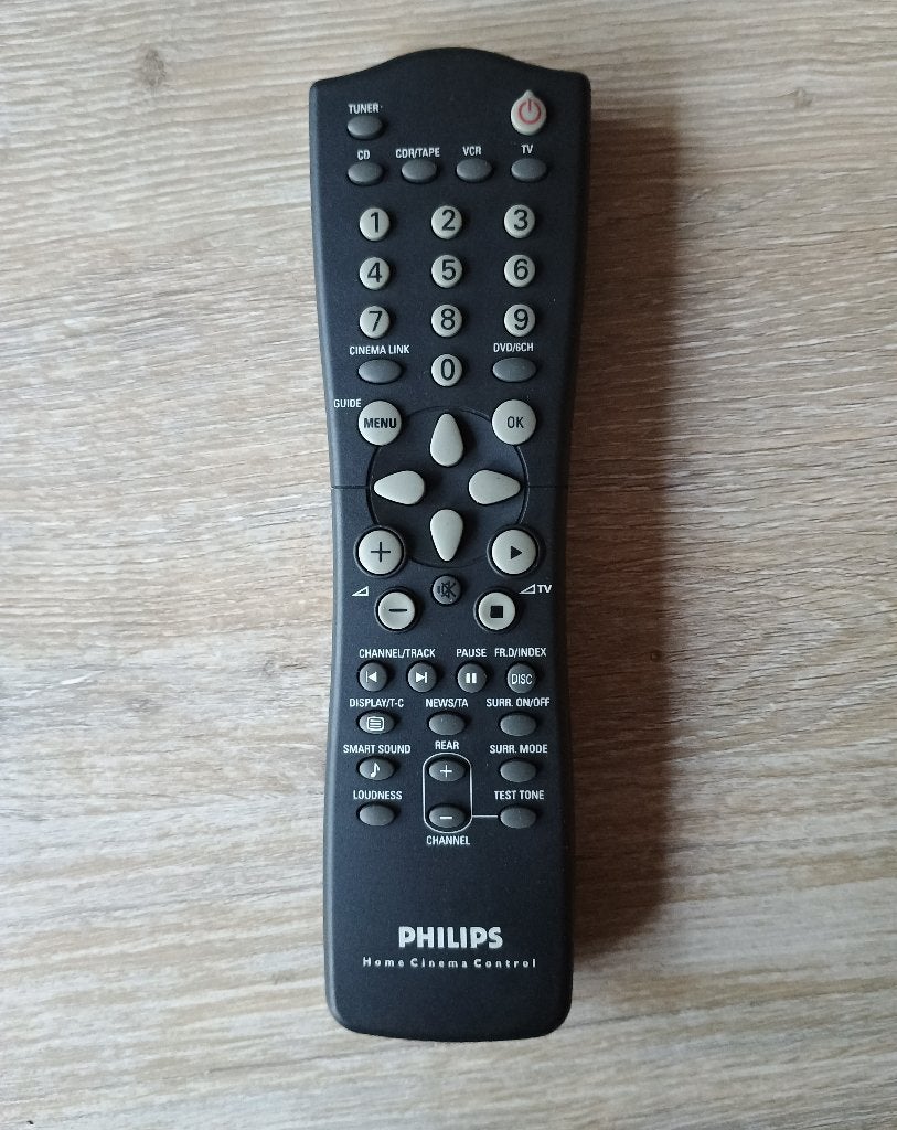 Philips rc2526 3139 228 81991 afstandsbediening origineel, Ophalen of Verzenden, Gebruikt, Origineel, Receiver of Versterker