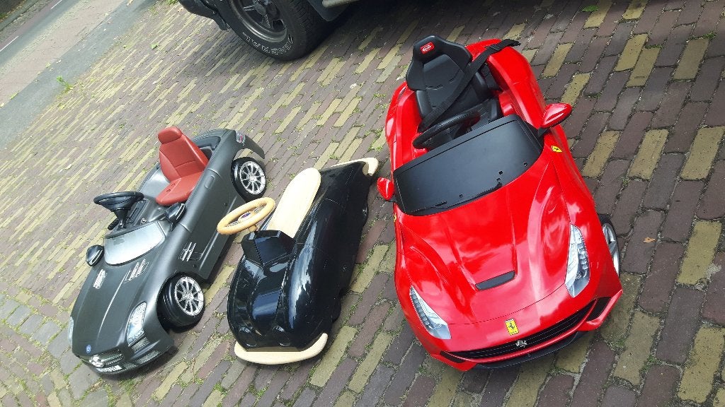 Ferrari speelgoedauto, Kinderen en Baby's, Ophalen, Zo goed als nieuw, Overige typen