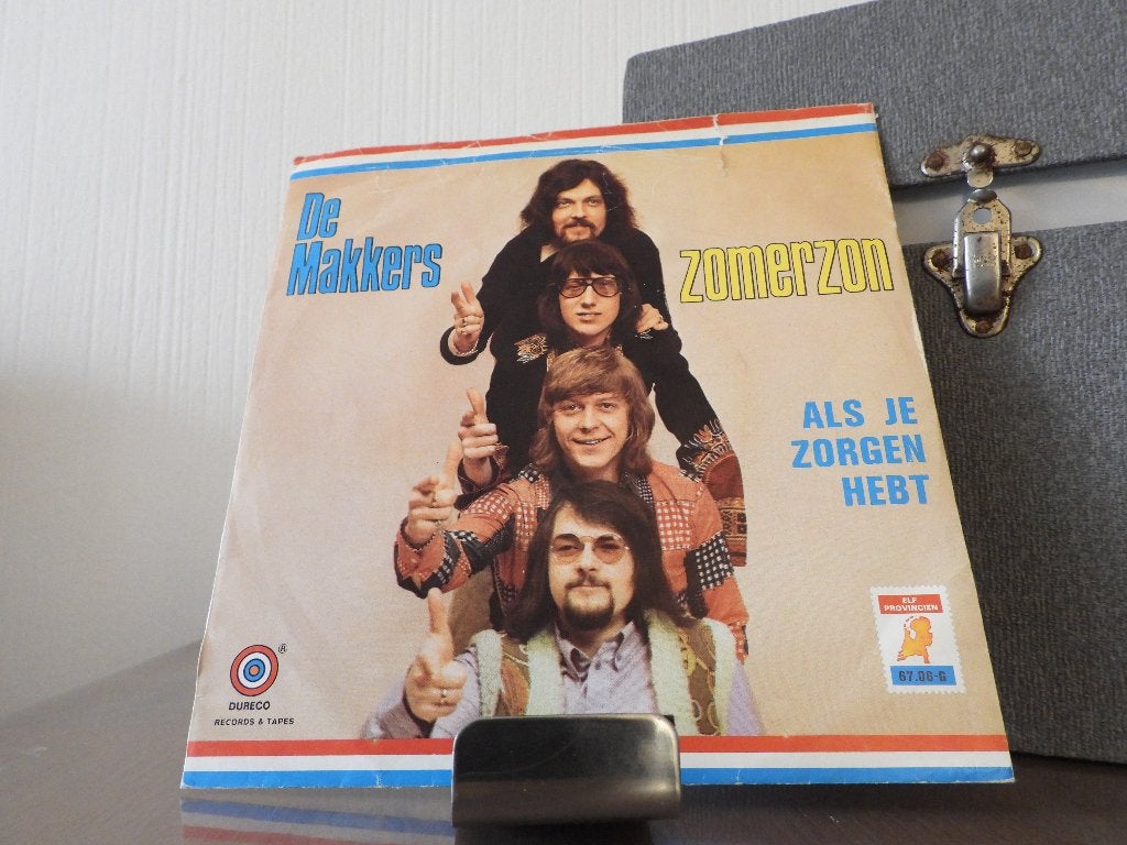 single Makkers – Zomerzon - Als je zorgen hebt 1972, Cd's en Dvd's, Ophalen of Verzenden, Gebruikt, Pop, Single