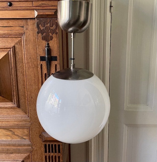 Ikea FADO hanglamp, Ophalen of Verzenden, Zo goed als nieuw, Glas, E27 (groot)