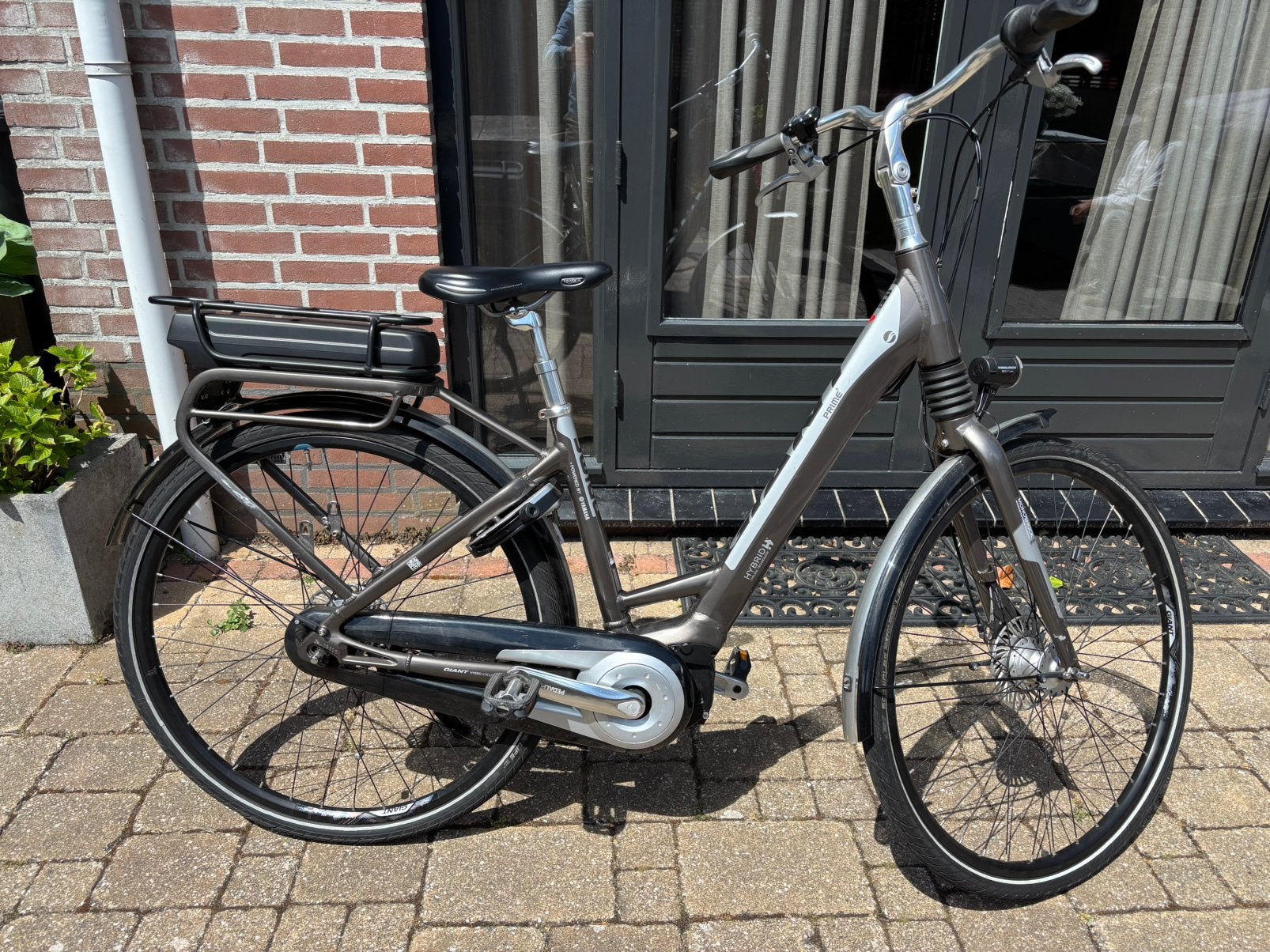Hierbij te koop  hele nette giant prime., Ophalen, Gebruikt, Giant, 47 tot 51 cm