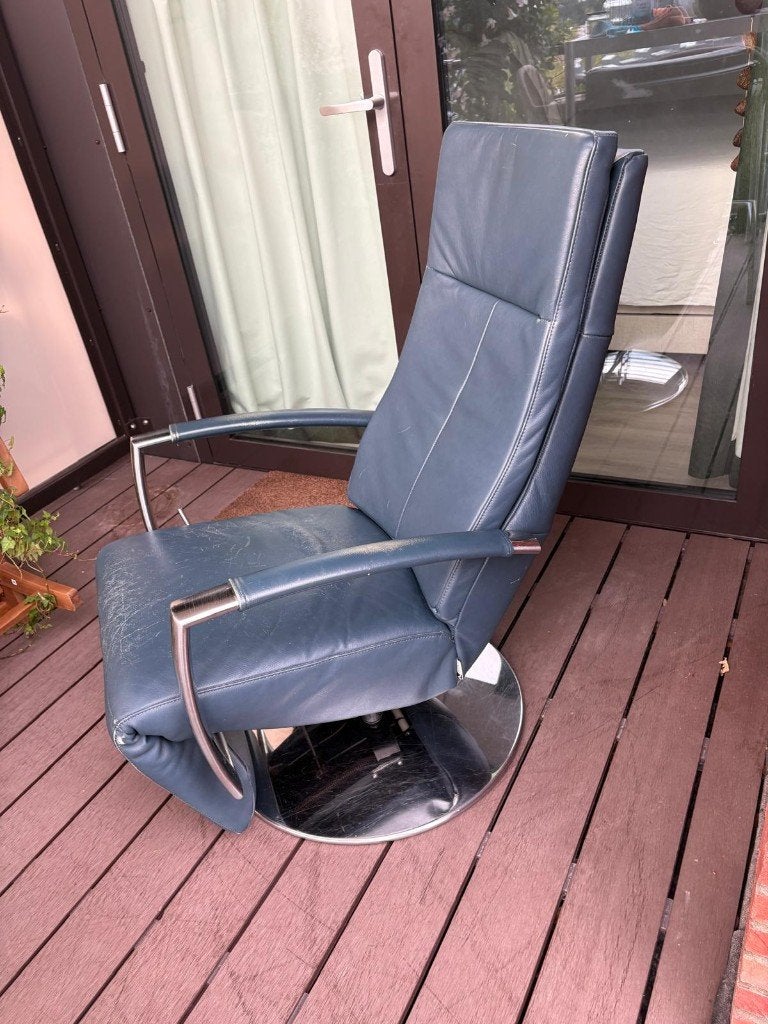 super comfortabele leren relax fauteuil