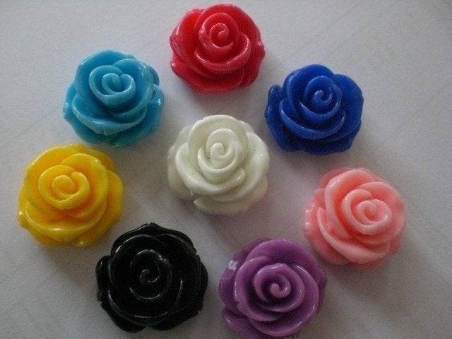 10 Roosjes 23x13mm, Info@hobbymagic.nl, Hobbymagic, Nieuw, Educatief