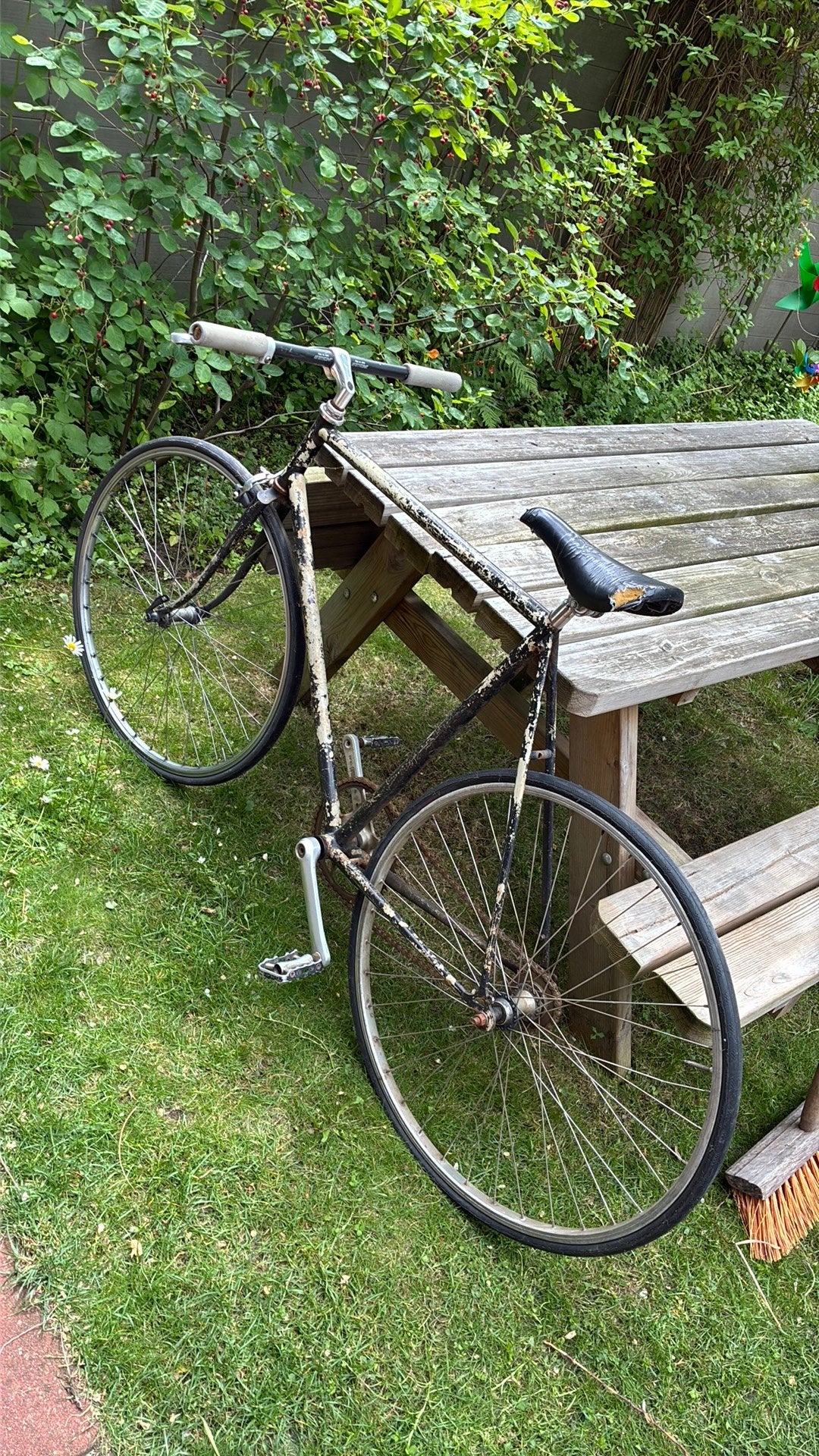 Gratis af te halen: Oude single speed fiets voor opknapbeurt, Ophalen, Jaren '60 of nieuwer