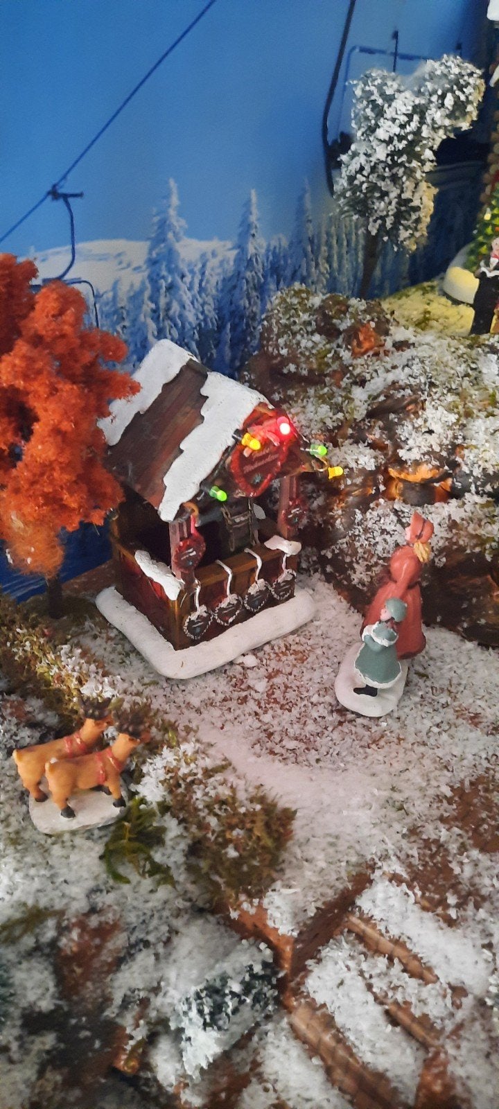 Hele mooie kerststad in prijs verlaagd, Ophalen