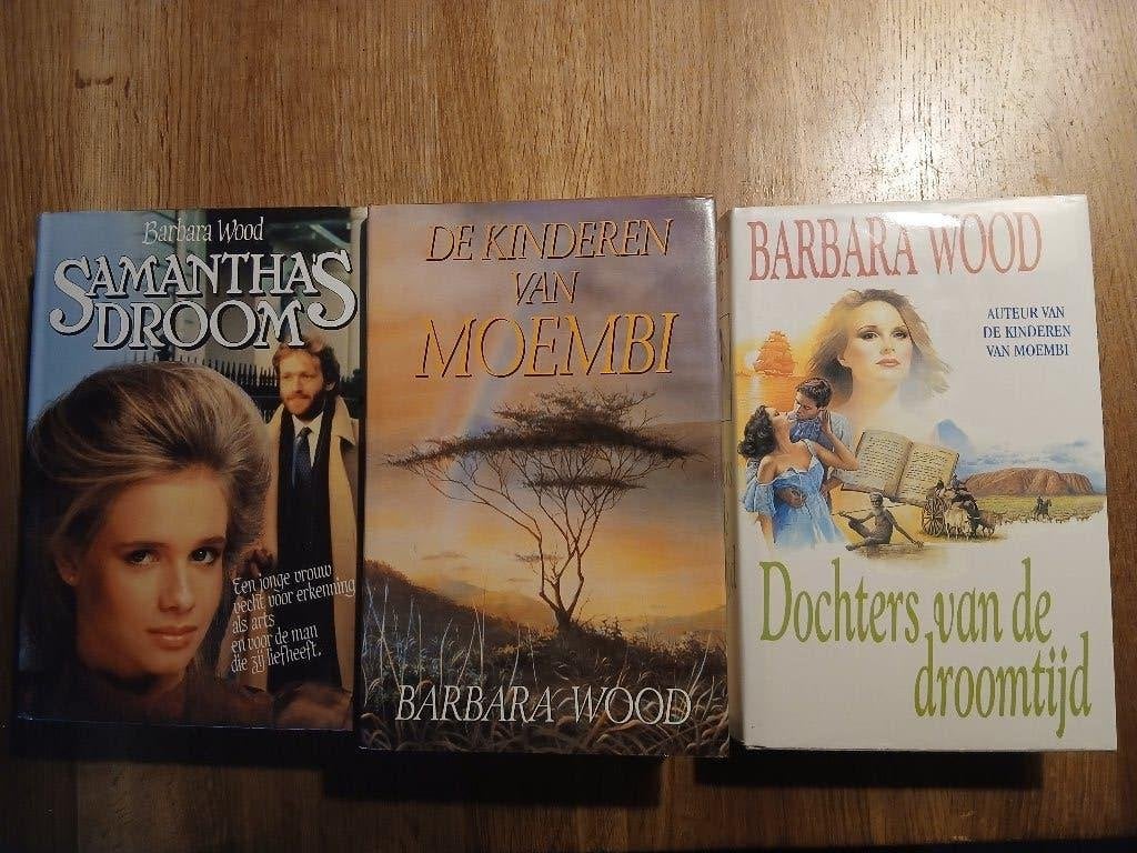 BARBARA WOOD boeken 3x, Ophalen of Verzenden, Gelezen, Barbara Wood