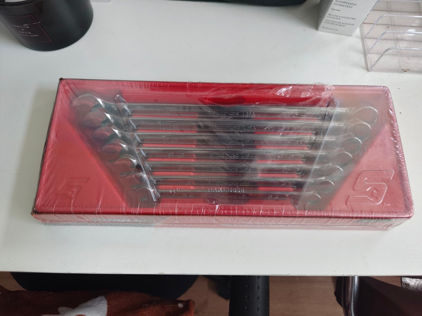 Nieuwe Snap-on steek-ring sleutel set inch, Ophalen of Verzenden, Nieuw