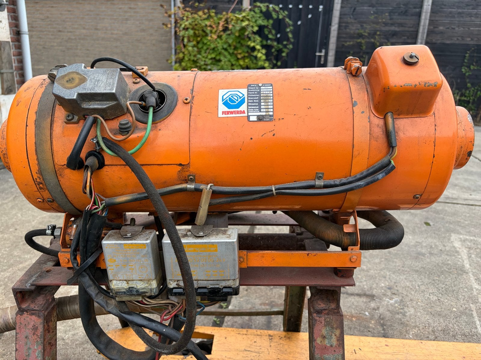 D7L Diesel Heater - 8000W, 30 tot 80 cm, Gebruikt, Kachel, Ophalen of Verzenden