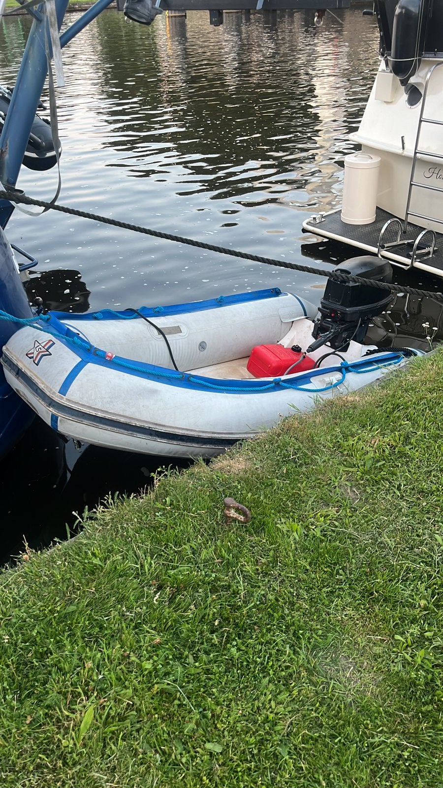 Rib 250, Watersport en Boten, Ophalen, Zo goed als nieuw, Overige typen, Motorboot