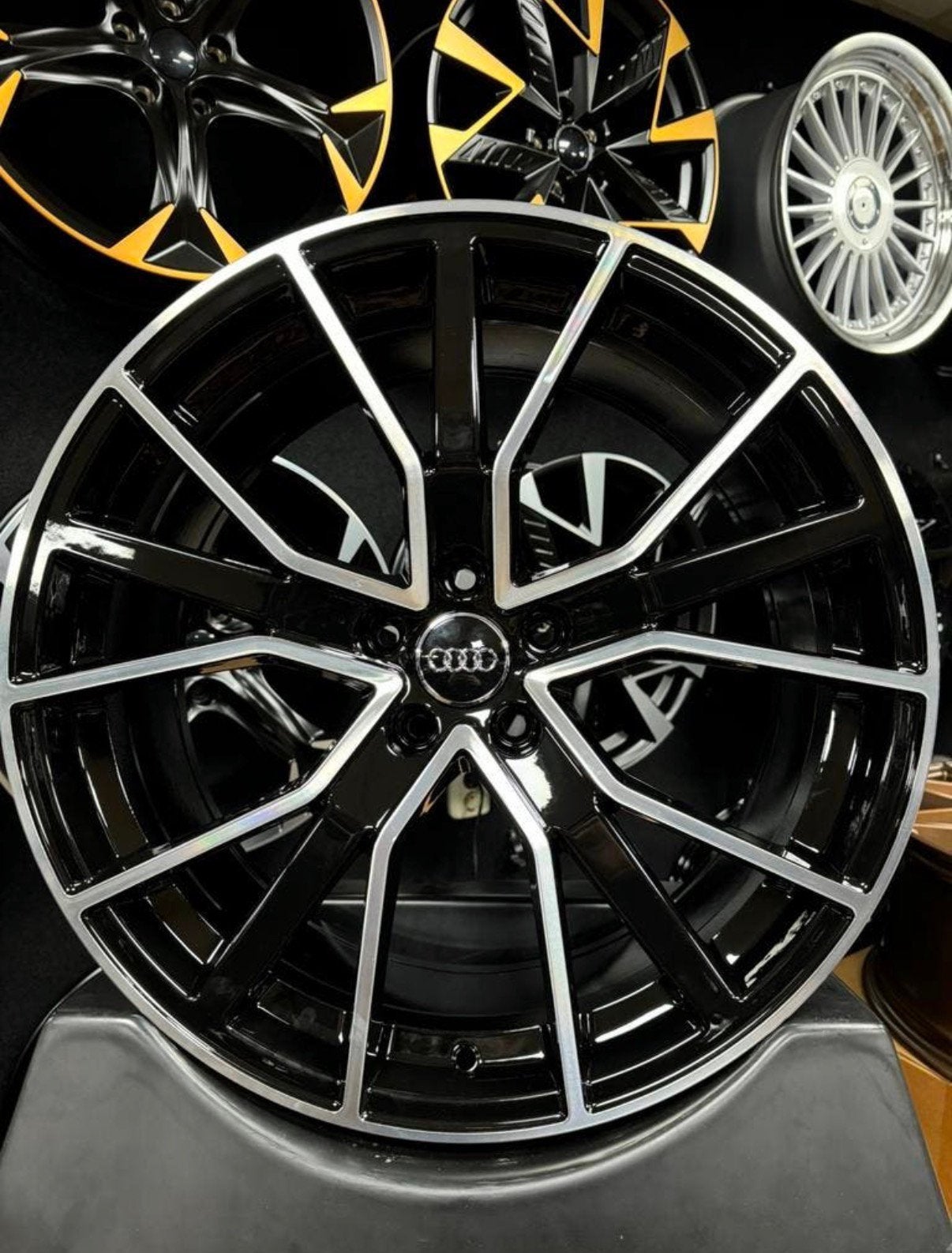 21 inch velgen voor Audi RS6 PERFORMANCE 5x112 A6 A7 A8 Q5 Q, 255 mm, Velg(en), Nieuw, Personenwagen