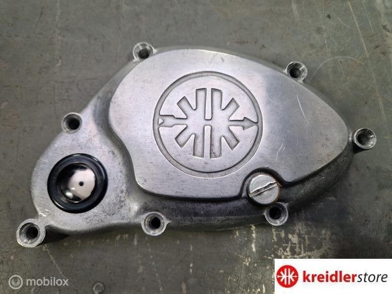 Kreidler Koppeling deksel 3 / 4 / 5 bak met olie pijl glas