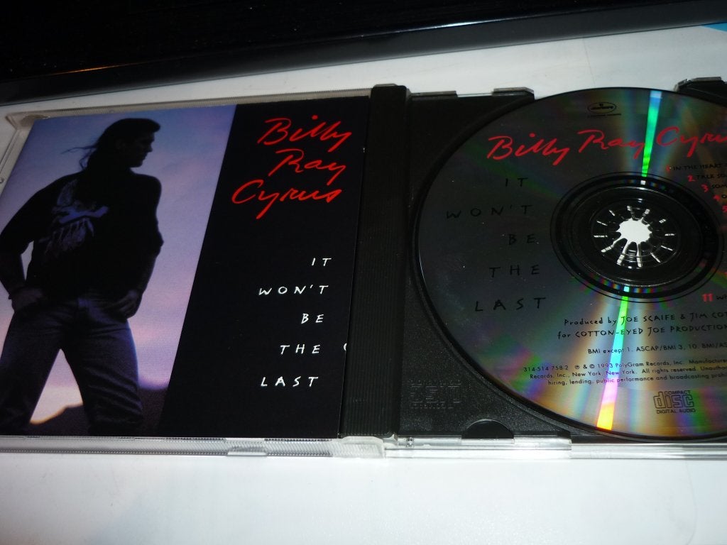 Billy Ray Cyrus de cd it won't be the last, Verzenden, Zo goed als nieuw